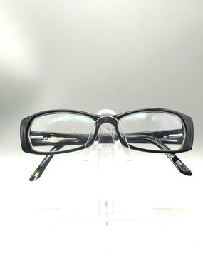 Max Mara MM 916 STM Black Rectangular Eyeglasses Frames Womens